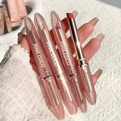 PINK COCO鎏金綢光啞光口紅高顏值不易沾杯唇膏跨境批發平價