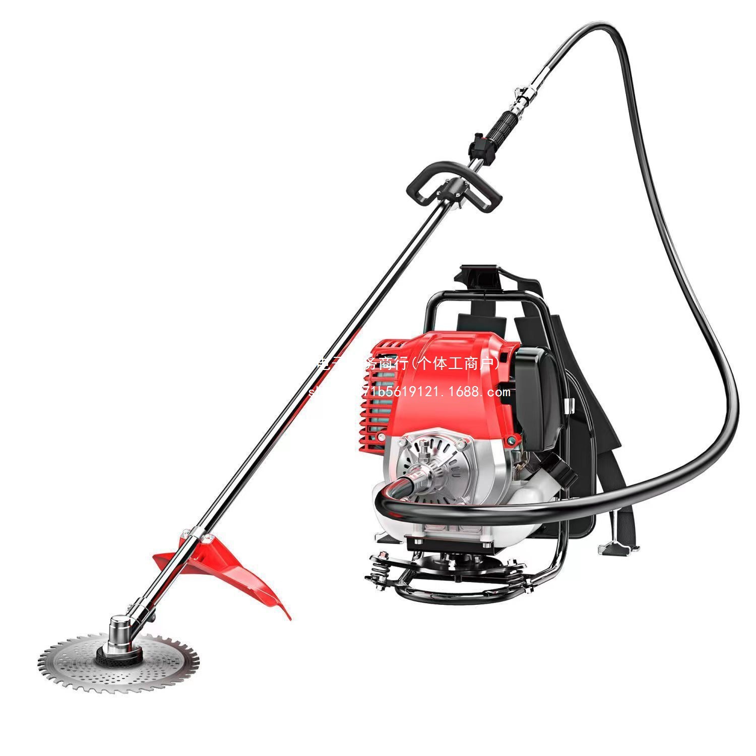 五羊本田割草机四冲程背负式小型多功能农用开荒除草神器汽油松土