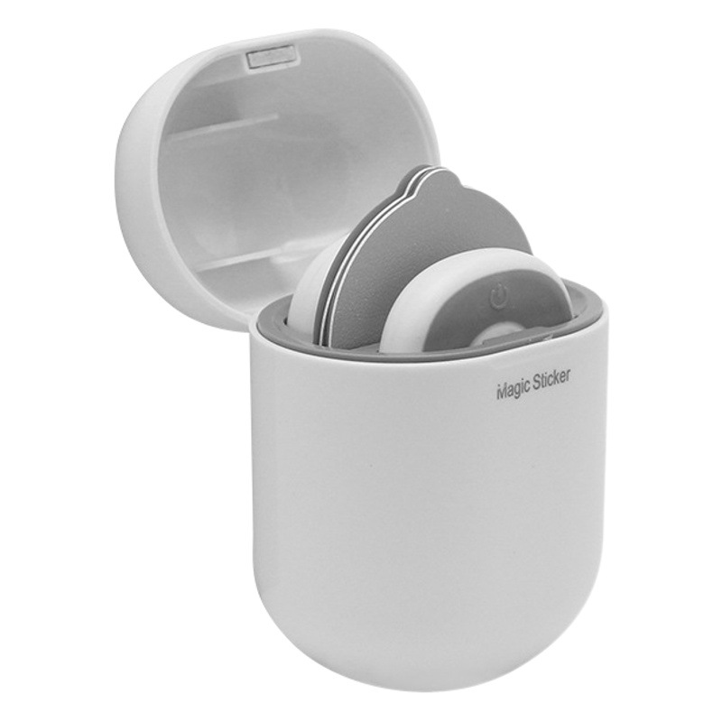 Nuevo mini portátil masaje pegatinas hombro cuello completo cuerpo pulso masajeador pierna cintura mano volver masajeador