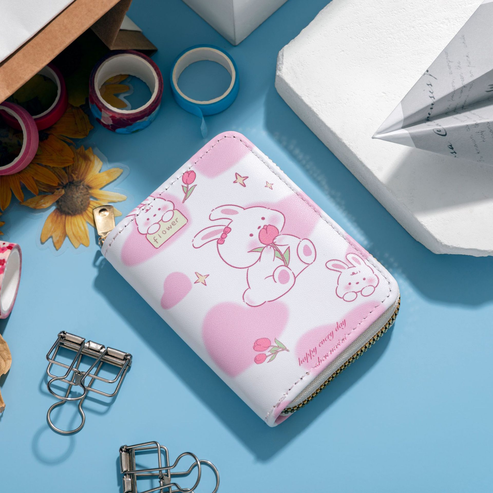 Nuevo paquete de tarjetas de órgano con impresión de dibujos animados, estilo de campus de marea nacional, múltiples tarjetas, tarjeta bancaria, tarjeta de almacenamiento, tarjeta de cambio