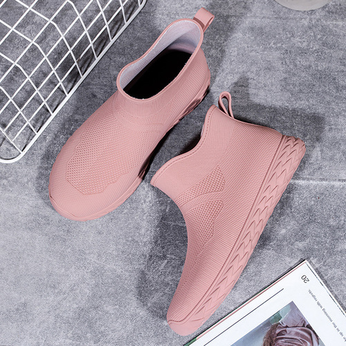  new low-top rain boots for women, fashionable, simple and versatile rain boots, low-top women's water shoes wholesale export