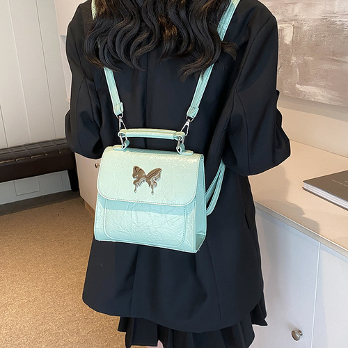 Women's Shoulder Bag, Unisex Crossbody Bag, 2024 New Fashion Casual Luxury Style Handbag, College Style Backpack