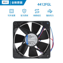ȫ��ԭװebmpapst4412FGL 12025 12V 1.2W ��Ƶ���������