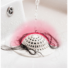 Japanese bathroom hair filter cover, bathroom drain strainer, kitchen clog-proof leak-proof sink and floor drain sticker