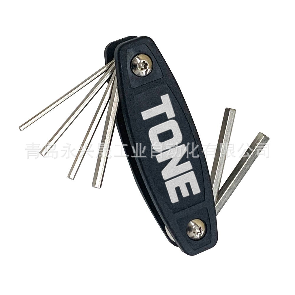 日本前田 TONE 六角扳手组  折叠式  AW601