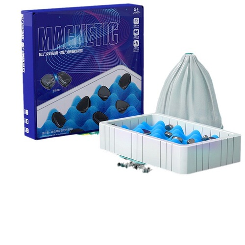 Children's magnetic effect chess puzzle magnet parent-child battle table game set magnet battle board game toy