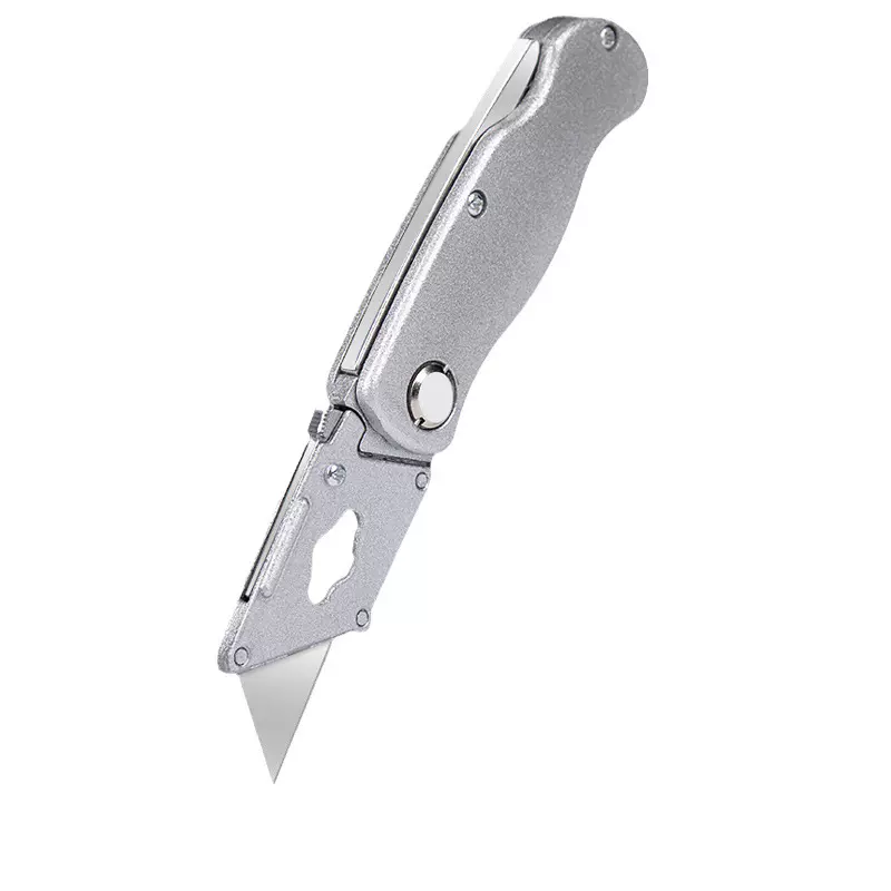 美科重型锌合金不锈钢加厚壁纸刀拆快递工具刀墙纸刀裁纸刀美工刀