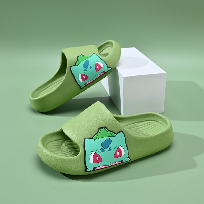 Wonderful Frog Seed Children's Slippers Boys' Slippers Summer Explosions Home Bathroom Non-Slip Boys' Baby Middle and Big Children Wonderful Frog Seed Children's Slippers Boys' Slippers Summer Explosions Home Bathroom Non-Slip Boys' Baby Middle and Big Children