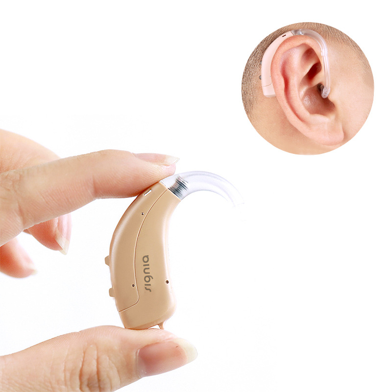 Siemens productos genuinos audífono para los ancianos Xijia Red Lotus FUN SP severa sordos oído espalda de alta potencia invisible