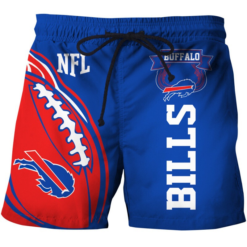 Fans men's digital printing with pocket can be launched beach pants rugby pants NFL shorts 32 team