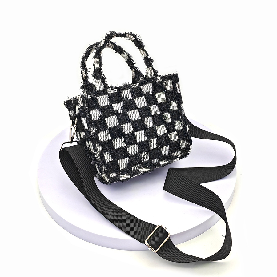 Nueva Bolsa de tela vaquero portátil para clases, bolso especial, bolso vaquero, Crowdsourcing femenino, versión coreana de moda