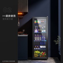 志高冰吧冷藏柜欧式恒温红酒柜酒店家用迷你小型单门电冰箱
