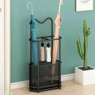 [Cross-Border Labeling and Temu Dropshipping] Small Umbrella Stand Storage Rack for Home, Hotel Lobby, and Commercial Use Umbrella Bucket