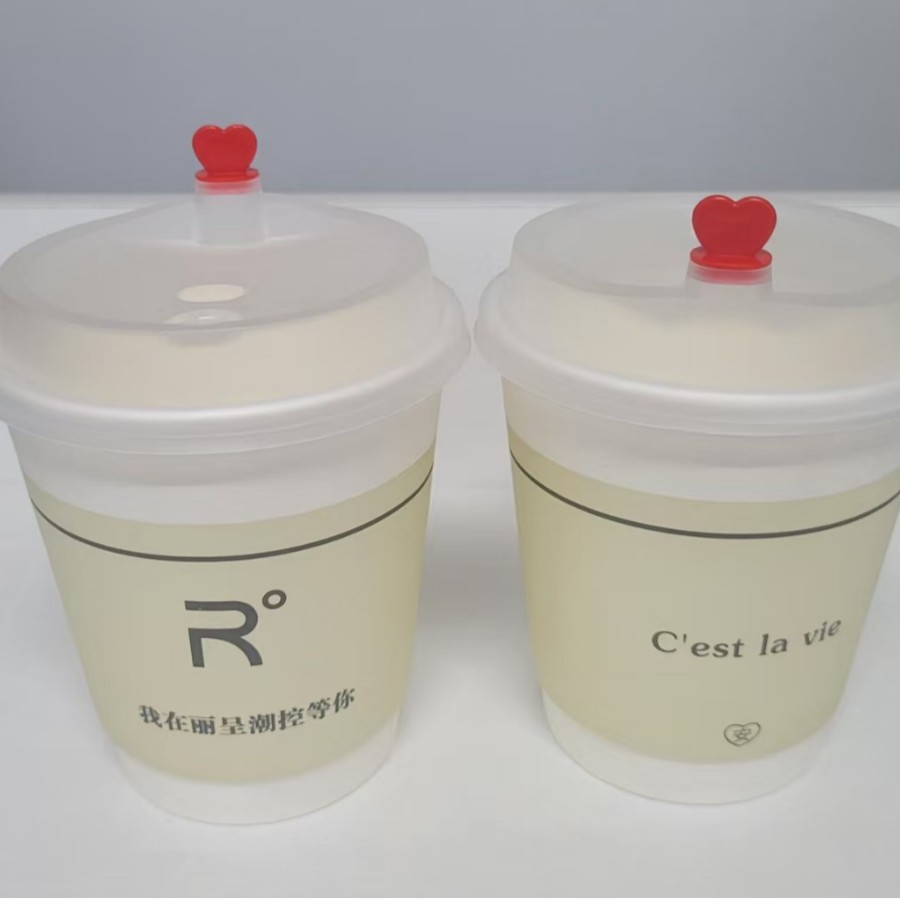 Atour Anxin Cup Copa de papel engrosada Copa de papel de hotel Oferta en stock