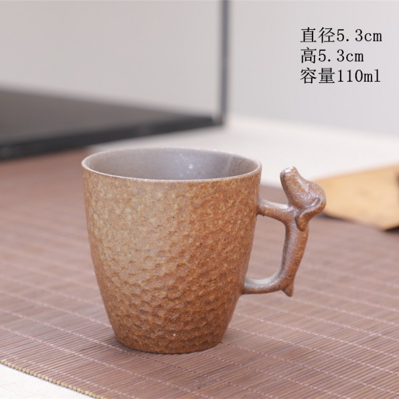 스톤 컬러 충성견 컵 100ml