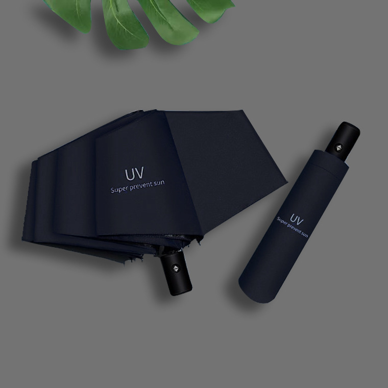 Sun Protection UV Protection Black Rubber UV Umbrella Korean Style Mori Three-fold Umbrella Sunny and Rain Dual-purpose Business Umbrella Gift Advertising Umbrella Sun Protection UV Protection Black Rubber UV Umbrella Korean Style Mori Three-fold Umbrella Sunny and Rain Dual-purpose Business Umbrella Gift Advertising Umbrella