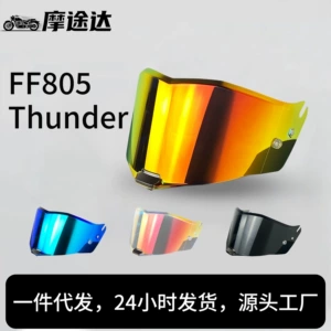 FF805 dəbilqə linzaları Thunder üçün, elektrod örtüklü, UV-ə qarşı, gündüz/gecə universal