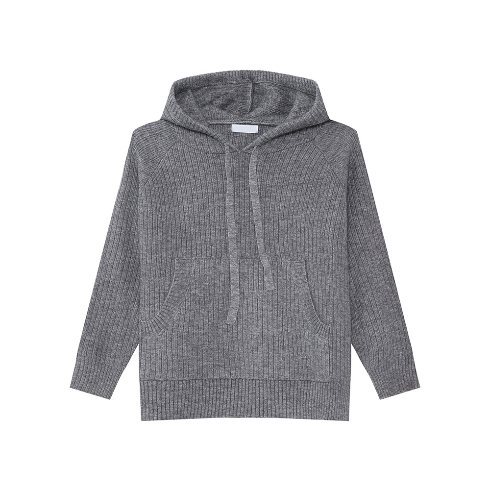 MTLCLOTHES Hombres| Nuevos productos de otoño coreanos minimalistas encapuchados simple atmósfera suéter de punto suelto de moda