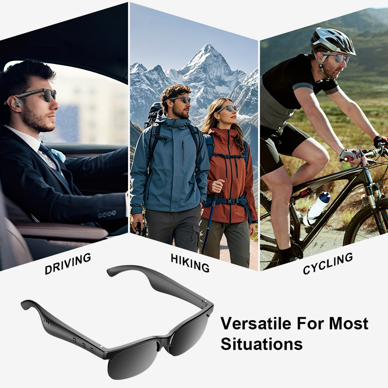 Yj-02 Smart Glasses Ai Wireless Glasses with Wireless Speaker Wireless Glasses Wireless Headphones