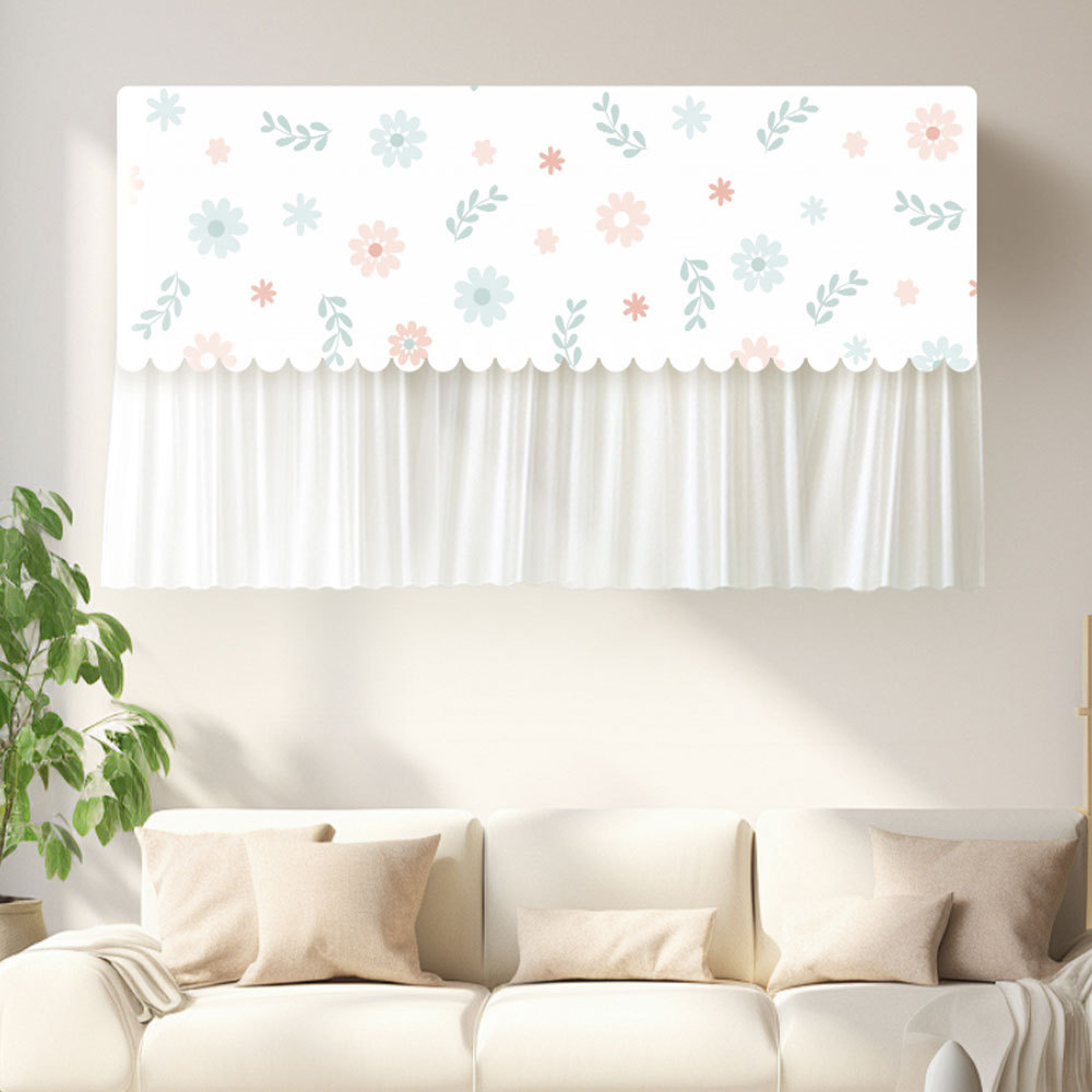 Anti-soplador directo no colgar cortina de aire acondicionado