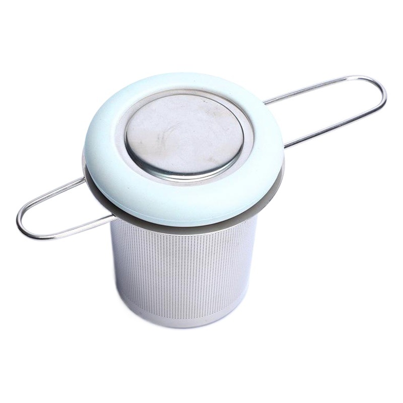 Fábrica directa de acero inoxidable 304 plegable cubo de té fabricante de té en stock colador de té al por mayor colador de té de acero inoxidable