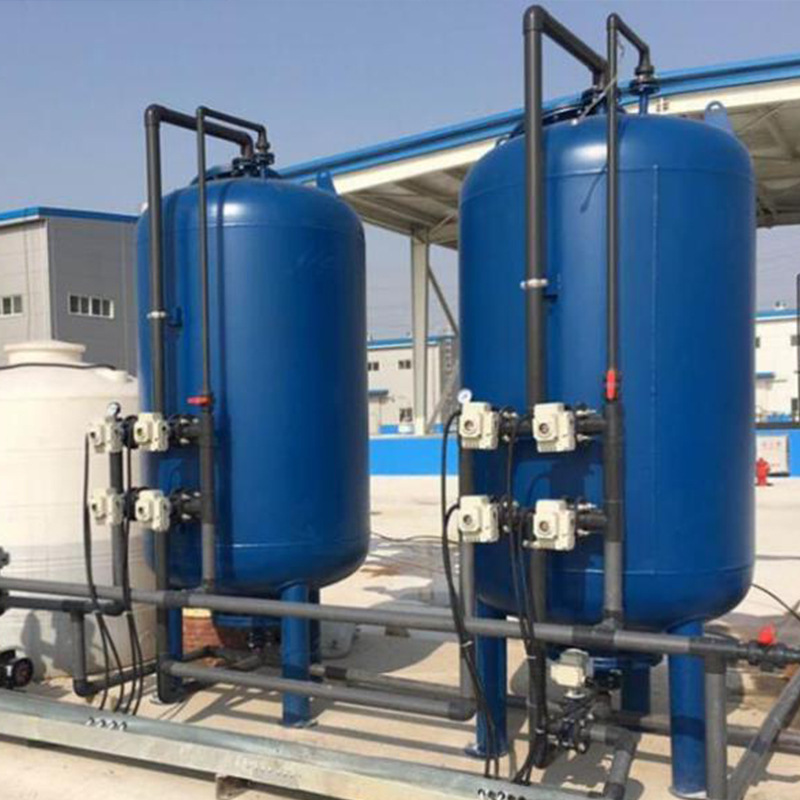 地下水铁离子去除设备 一小时100方锰砂过滤器