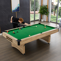 新型8尺折り畳みビリヤードテーブル成人室内家庭用テーブルテーブル2合1プールtable