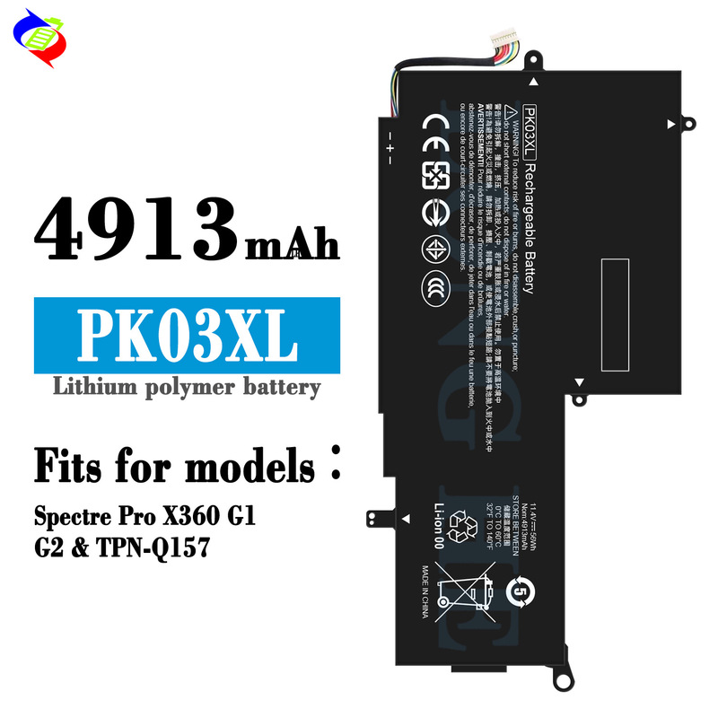 Suitable for Hp Spectre Pro X360 G1 G2/Ji04Xl Laptop Battery Pk03Xl Wholesale