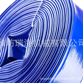 高压水带防爆泥浆泵软管大口径涂塑水加厚2寸水带排水管专用