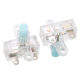 Universal socket power key switch 10A/16A 250V patch panel self-locking button switch accessories wiring board