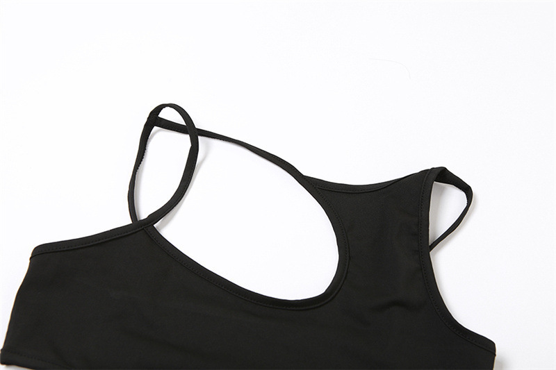 Sexy Sports Back Tight Cropped Outfit Solid Color Sexy Figure Flattering Jumpsuit 12 Sexy Sports Back Tight Cropped Outfit Solid Color Sexy Figure Flattering Jumpsuit
