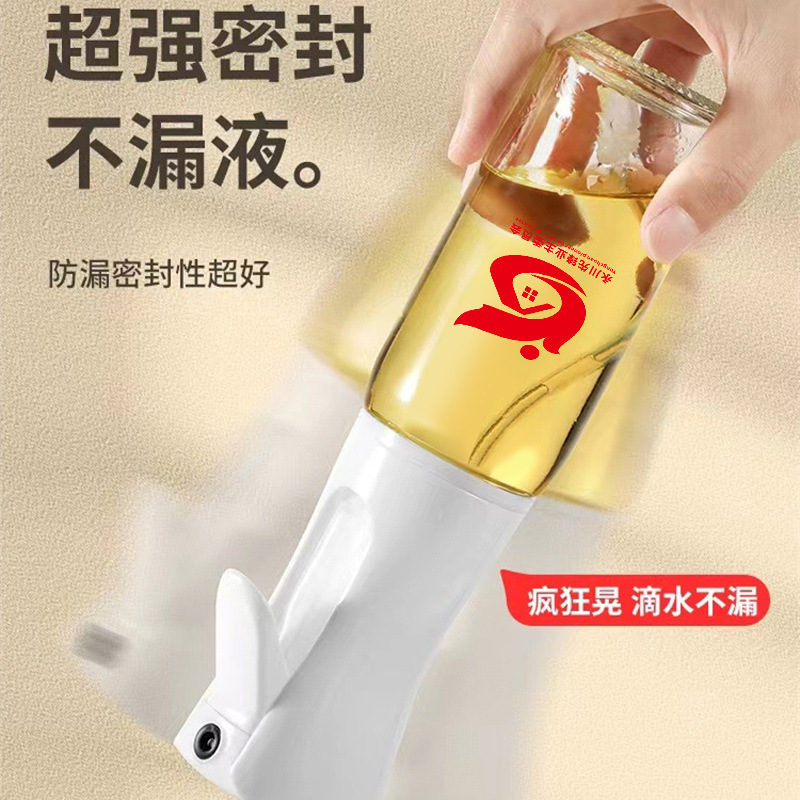 Botella Pulverizadora de Aceite de Vidrio con Inyección de Presión para Cocina