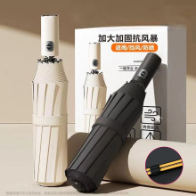 厂家直销全自动雨伞大号黑胶晴雨两用学生太阳伞防晒防紫外线遮阳