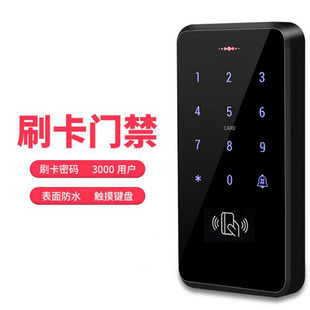 Password swipe access control all -in -one phone ID card swiping card touch button button electric plug -in magnetic lock magnetic access control system