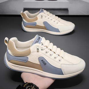 Para Shoes Men's Fujian Jinjiang Men's Shoes 2025 New Men's Classy Leather Pilot Casual Shoes Trend