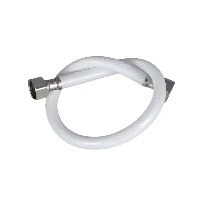 Manguera de entrada de agua de alta presión de doble cabeza de 4 puntos tanque de agua de inodoro PVC tubo de conexión de agua fría de plástico tubo de entrada de agua de comercio electrónico transfronterizo
