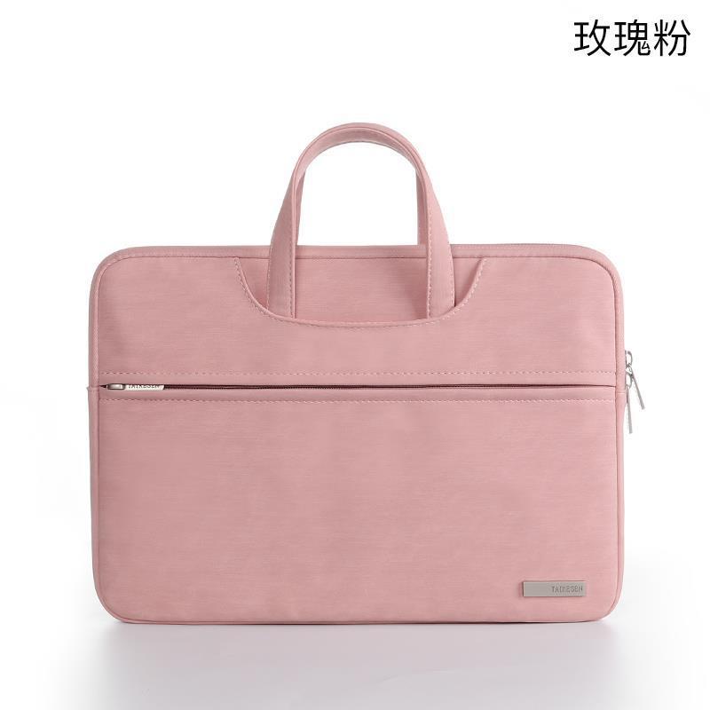 파인 마이크로 벨벳(심플 스타일) - 로즈 핑크 [트롤리 스트랩 + 히든 핸들 포함]