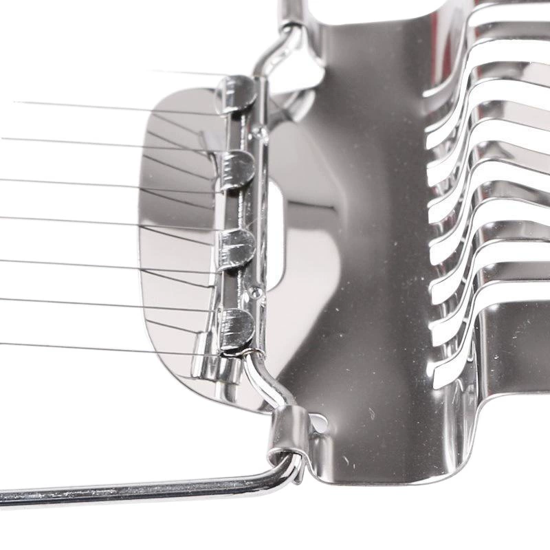 Кухонные принадлежности: нож для яиц из нержавеющей стали, изысканный разделитель для яиц, для нарезки кубиками и порционирования.