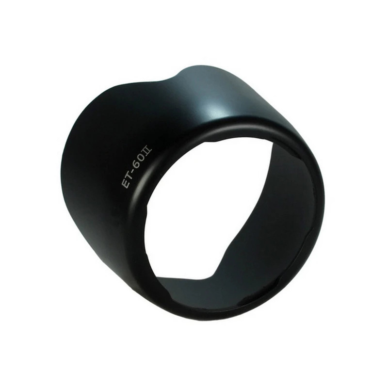 Suitable for Canon ET-60II hood EF 55-250 75-300III lens hood Suitable for Canon ET-60II hood EF 55-250 75-300III lens hood