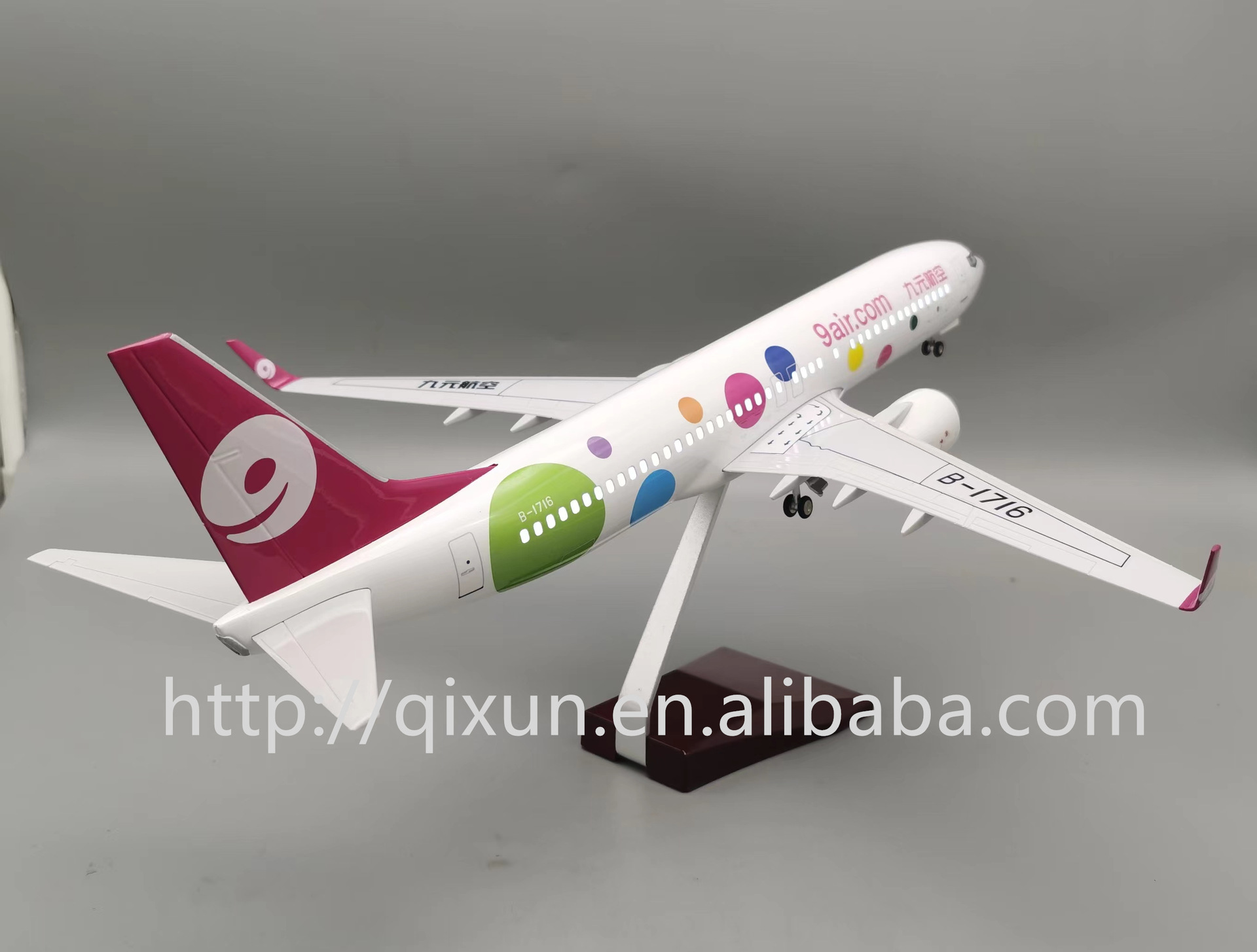 Emirates Scale 1:160 46cm A380 Emirates Modelo de avión de simulación ligera