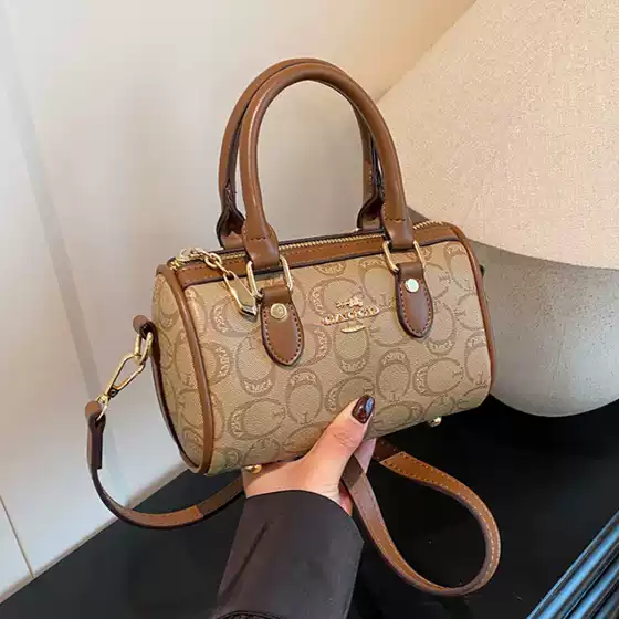 2025 New Small Boston Bag for Women Casual Versatile Elegant High-Value Popular Hot-Selling Handbag Crossbody Bag