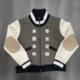 外贸立领男式定制棒球服