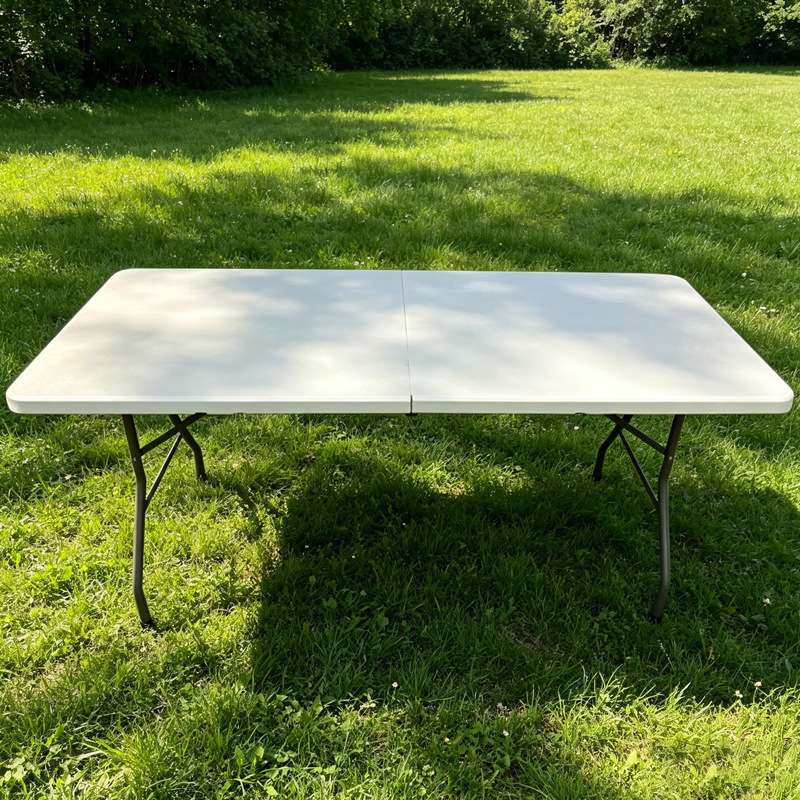 Folding Table, Stall Table, Simple Dining Table, Banquet Table, Folding Table, Home Computer Desk, White Plastic Long Table Folding Table, Stall Table, Simple Dining Table, Banquet Table, Folding Table, Home Computer Desk, White Plastic Long Table