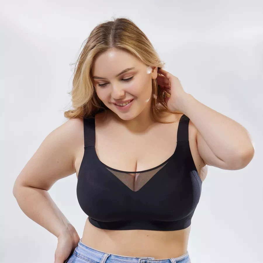 Supporting underwear, comfortable thin bra, (Cross-border trading), plus size, European style