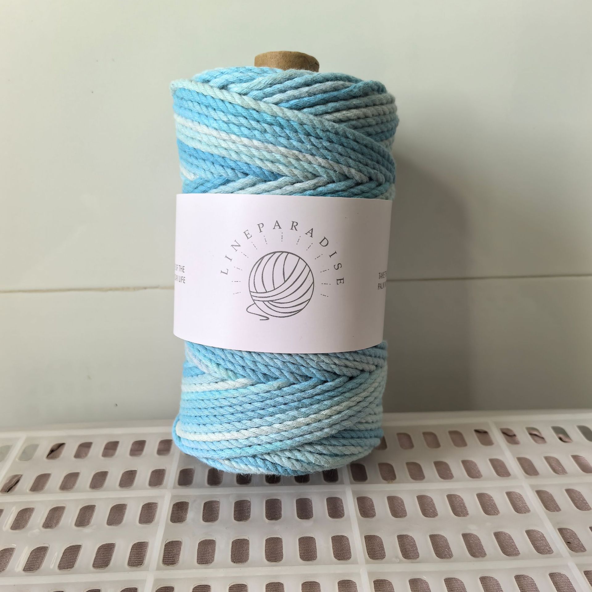 파란색과 흰색*3.5mm*14#