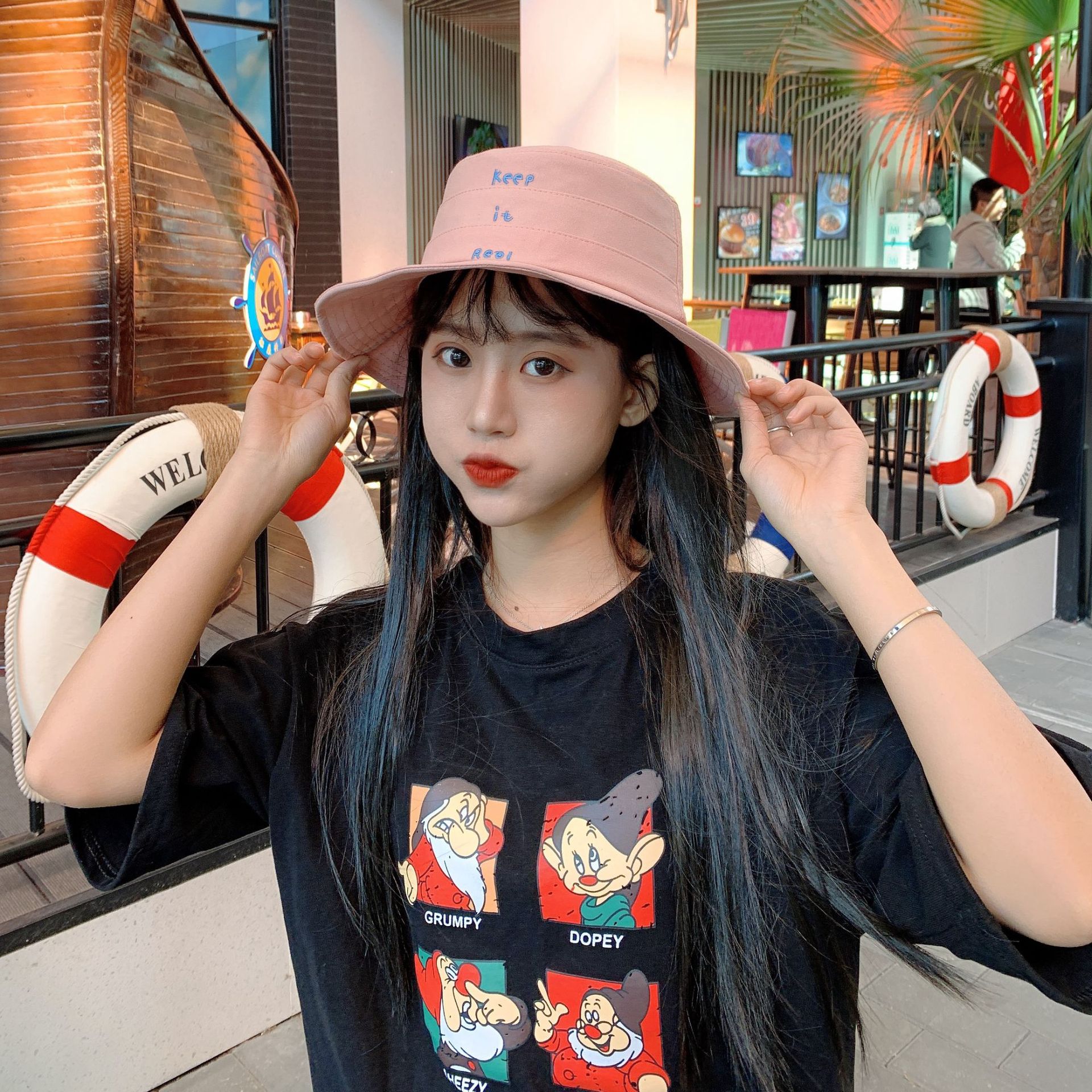 New Korean Fashion Trendy Basin Hat display picture 9