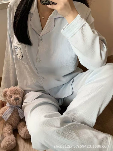 Cotton long-sleeve, trousers