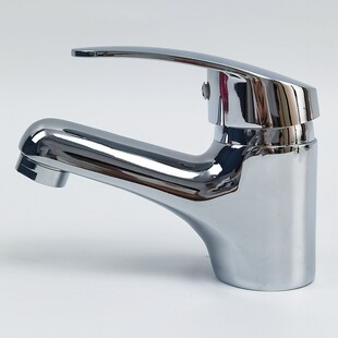 Foreign Trade Alloy Horseshoe Qiaodeng Single Hole Hot and Cold Basin Faucet Washbasin Bathroom Mixing Valve