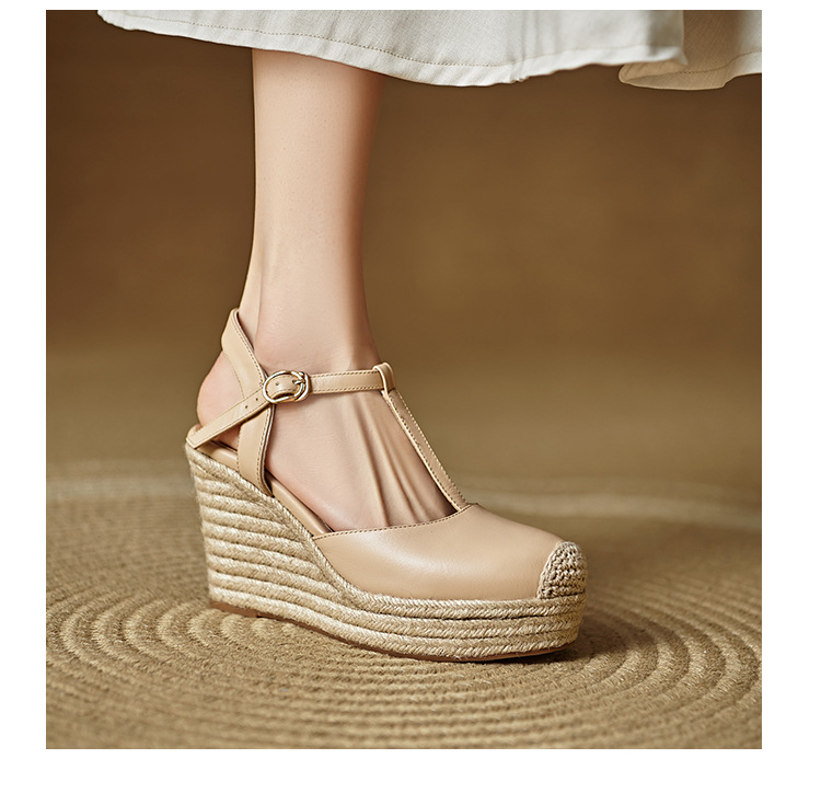 Sandal cao gót nữ mũi nhọn quai chữ T đế xuồng gót 9 cm — màu trắng, màu mơ chi tiết 17