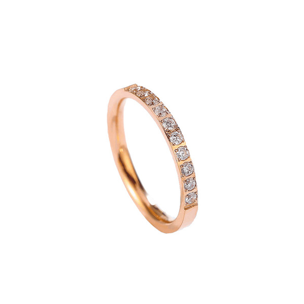 Small design wedding ring stainless steel